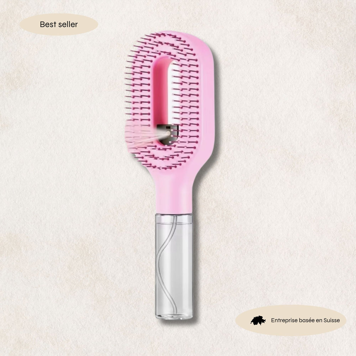 2in1 Sprayer Comb Detangling Scalp Massage Hairbrush with Spray Bottle Essential Oil Water Mist Spray Brush Anti-static Autumn